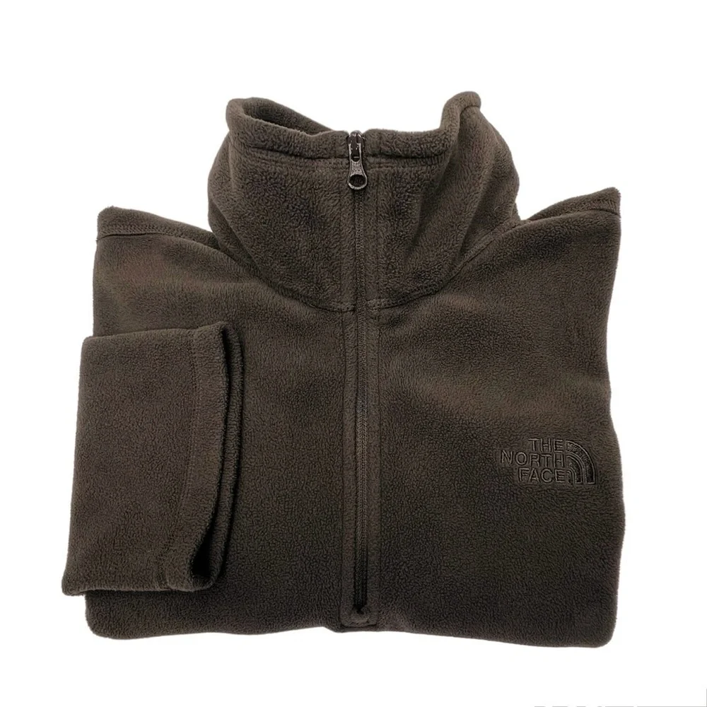 The North Face 1/2 Zip Pullover Fleece Jacket Men’s Size Large Brown
